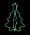 Immagine di Albero 3D con neon flex Giocoplast